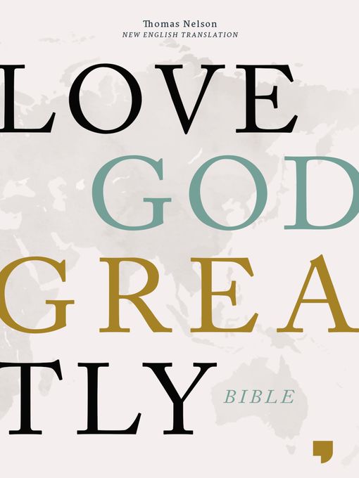 Title details for NET, Love God Greatly Bible by Love God Greatly - Available
